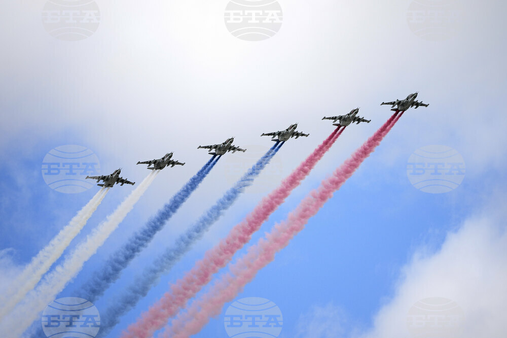 Russia Victory Day Parade Rehearsal