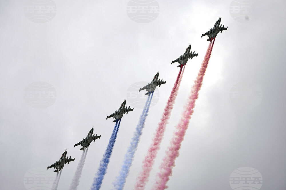 Russia Victory Day Parade Rehearsal