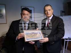 Гърция - Карея - Света Гора - Зографски манастир - празник 