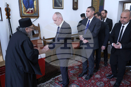 Гърция - Карея - Света Гора - Зографски манастир - празник 