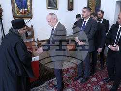 Гърция - Карея - Света Гора - Зографски манастир - празник 