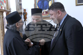 Гърция - Карея - Света Гора - Зографски манастир - празник 