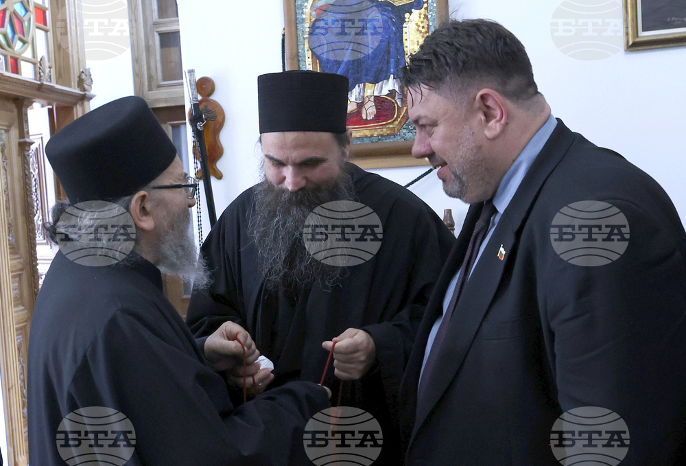 Гърция - Карея - Света Гора - Зографски манастир - празник