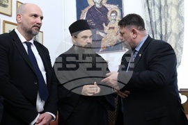 Гърция - Карея - Света Гора - Зографски манастир - празник 