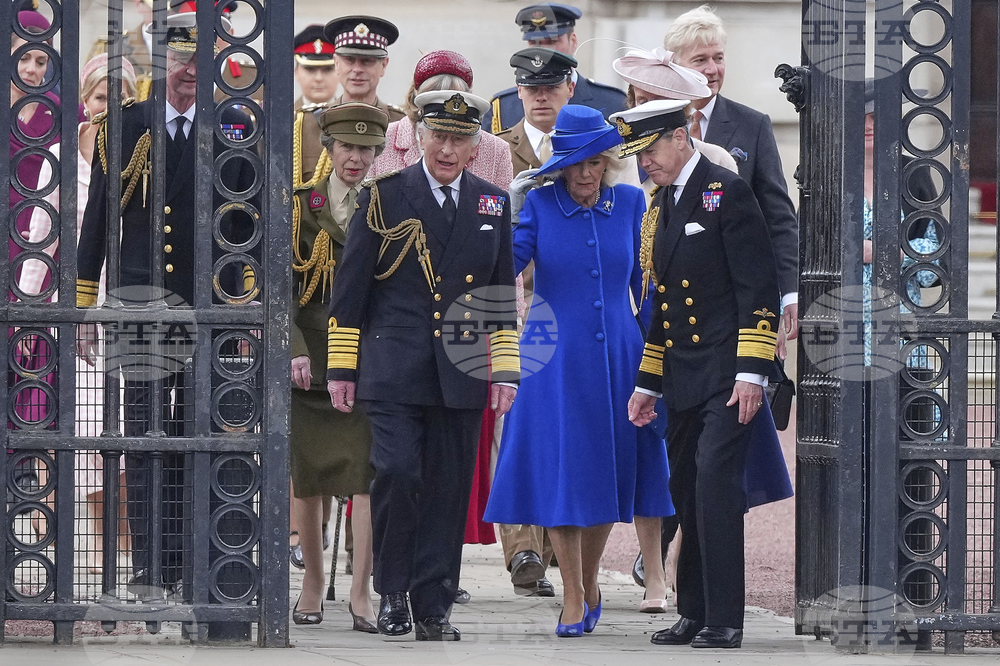 Britain Royals VE Day Parade