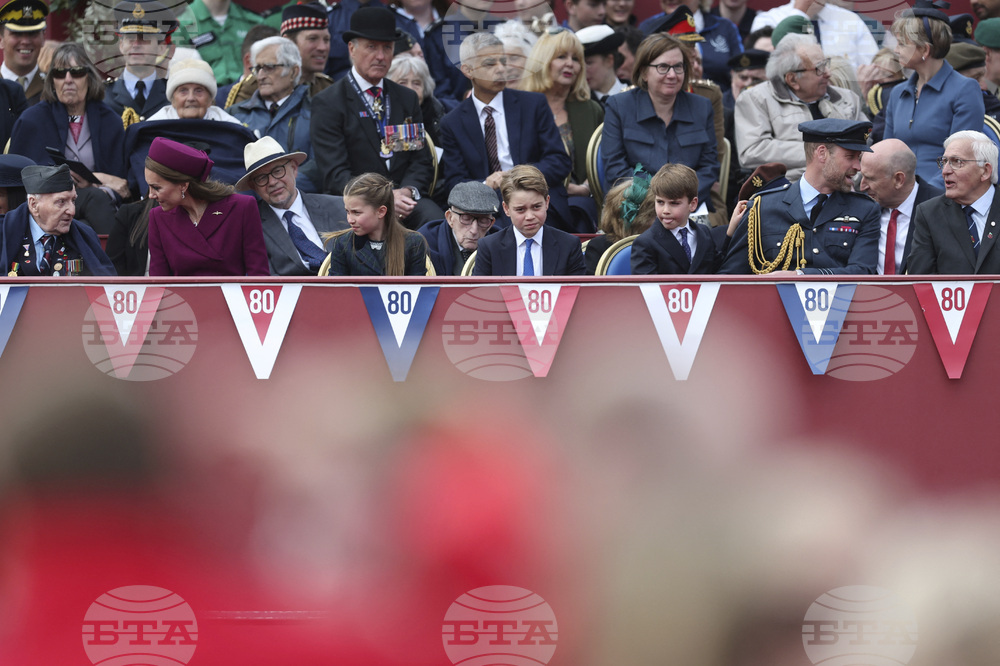 Britain Royals VE Day Parade