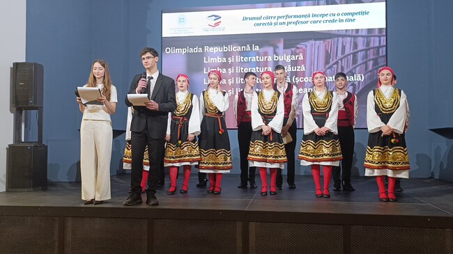Олимпиада по български език се състоя в Кишинев, Молдова
