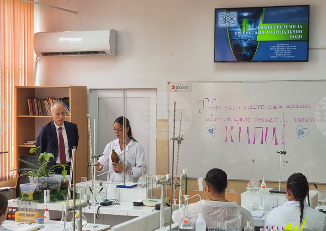 Пазарджик - Красимир Вълчев - училища - посещение