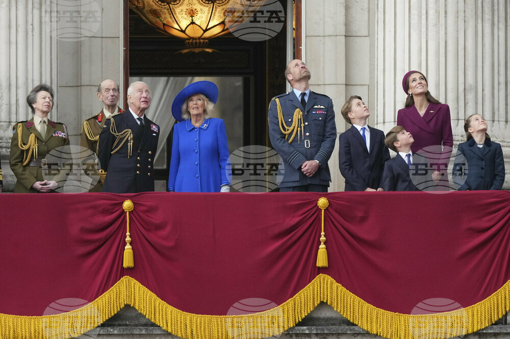 Britain Royals VE Day Parade