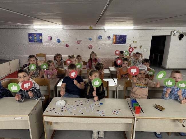 Децата от детската градина към Българското неделно училище в Украйна отбелязаха Деня на Земята с екообразователна активност