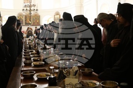 Гърция - Света Гора - Зографски манастир - празник