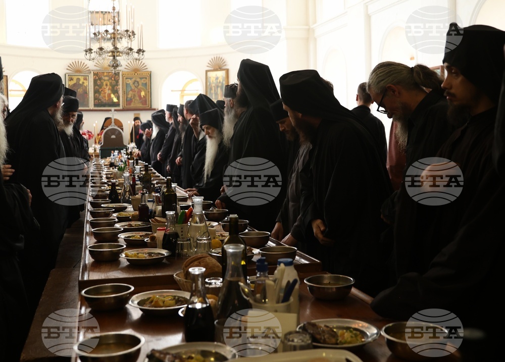 Гърция - Света Гора - Зографски манастир - празник