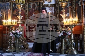 Гърция - Света Гора - Зографски манастир - празник