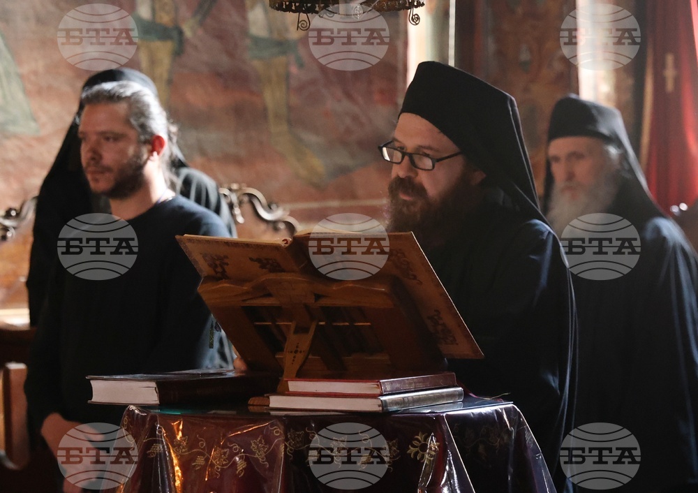 Гърция - Света Гора - Зографски манастир - празник