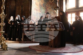 Гърция - Света Гора - Зографски манастир - празник