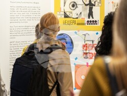 Британски артист показа в изложба впечатленията си от едномесечна резиденция в България, снимка – организатори/ Fred Moon