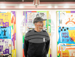 Британски артист показа в изложба впечатленията си от едномесечна резиденция в България, снимка – организатори/ Fred Moon