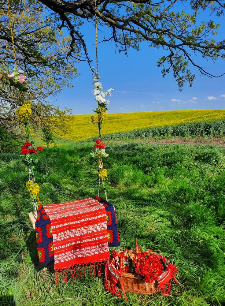 Българите от Извоареле пресъздадоха обичай, свързан с Гергьовден
