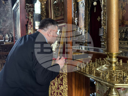 Гърция - Света гора - Зографски манастир - българска делегация - свети Георги - чудотворни икони