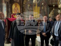 Гърция - Света гора - Зографски манастир - българска делегация - свети Георги - чудотворни икони