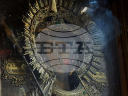 Гърция - Света гора - Зографски манастир - българска делегация - свети Георги - чудотворни икони