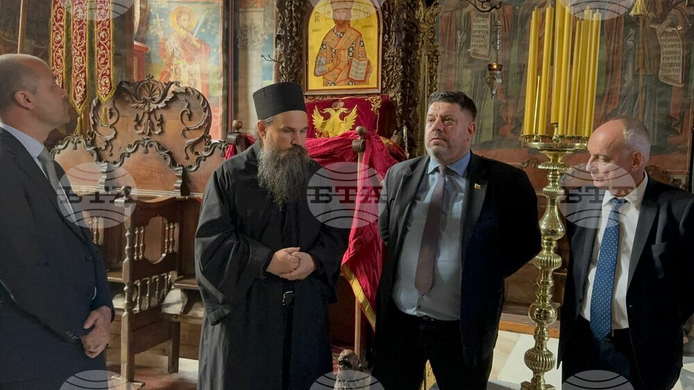 Гърция - Света гора - Зографски манастир - българска делегация - свети Георги - чудотворни икони