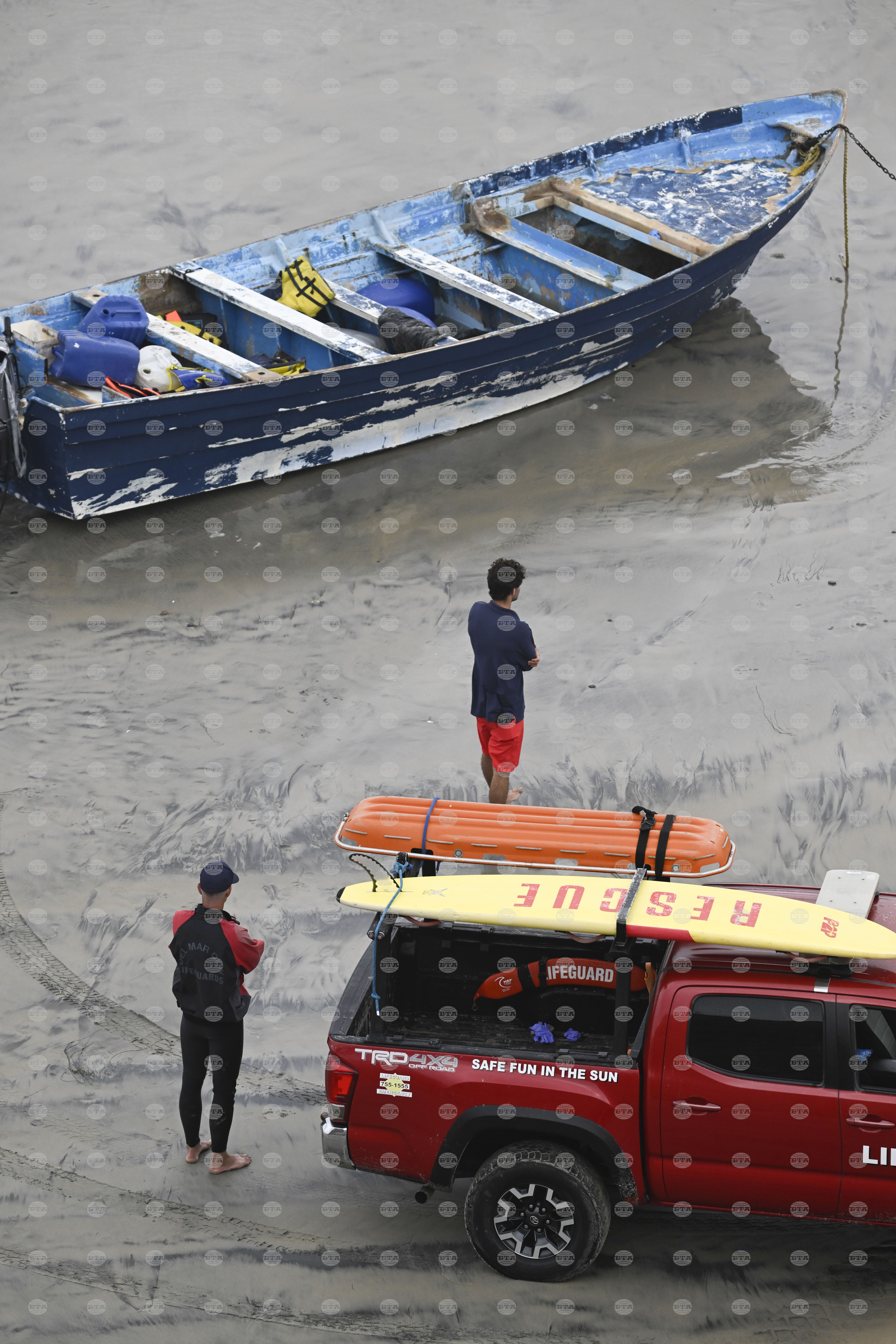 California Capsized Boat