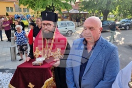 Вършец - литийно шествие - светец - мощи - посрещане