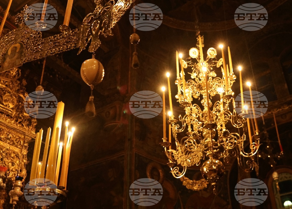 Гърция - Света гора - Зографски манастир - българска делегация - нощно бдение