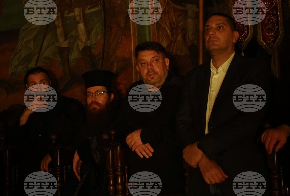 Гърция - Света гора - Зографски манастир - българска делегация - нощно бдение
