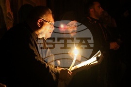 Гърция - Света гора - Зографски манастир - българска делегация - нощно бдение