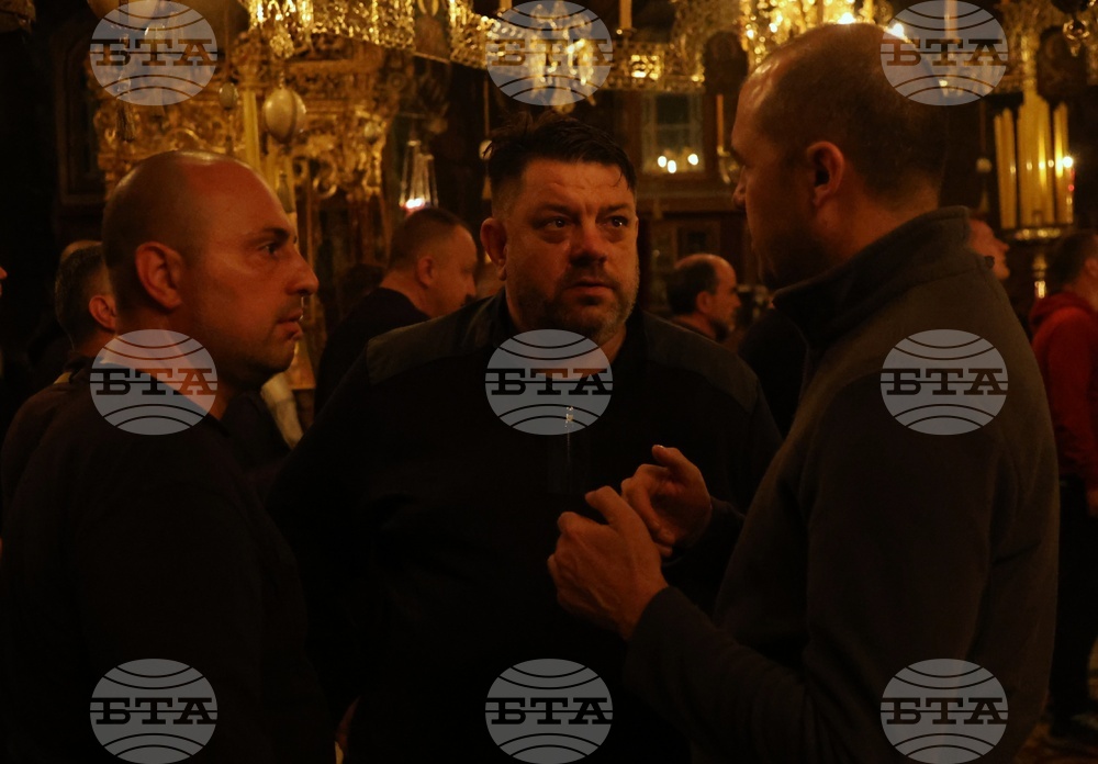 Гърция - Света гора - Зографски манастир - българска делегация - нощно бдение