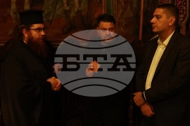 Гърция - Света гора - Зографски манастир - българска делегация - нощно бдение