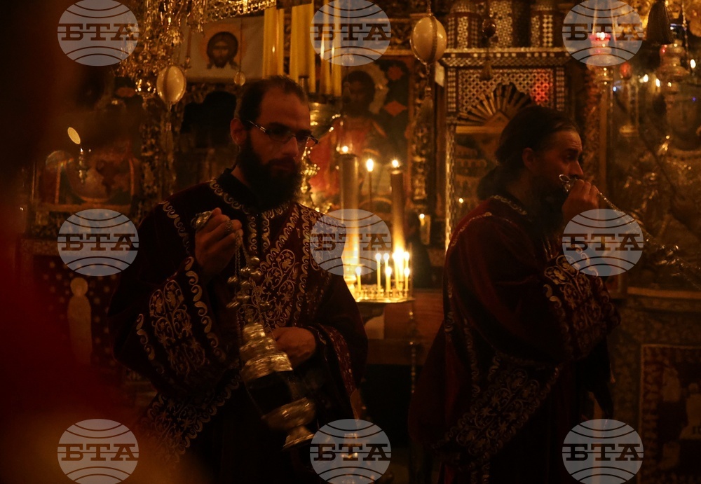Гърция - Света гора - Зографски манастир - българска делегация - нощно бдение