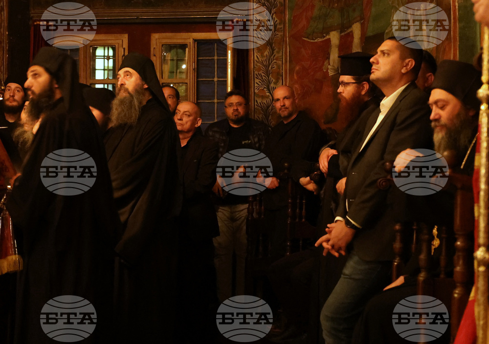 Гърция - Света гора - Зографски манастир - българска делегация - нощно бдение