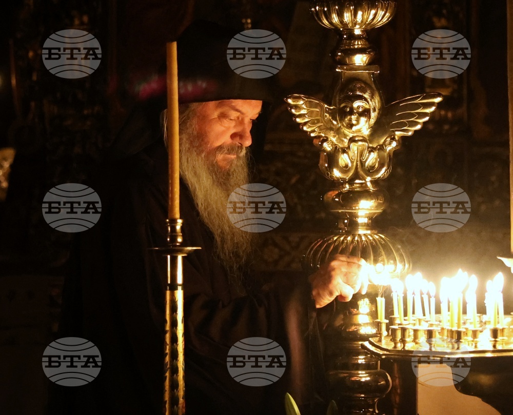 Гърция - Света гора - Зографски манастир - българска делегация - нощно бдение