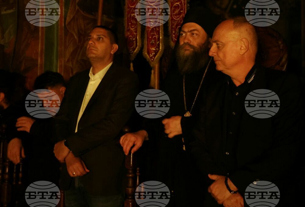 Гърция - Света гора - Зографски манастир - българска делегация - нощно бдение
