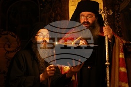 Гърция - Света гора - Зографски манастир - българска делегация - нощно бдение