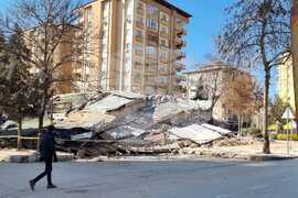 Турция - Газиантеп - земетресение - разрушения