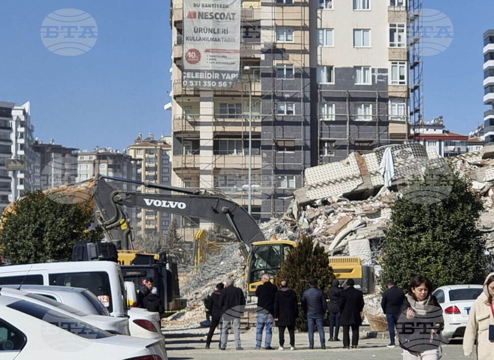 Турция - Газиантеп - земетресение - разрушения