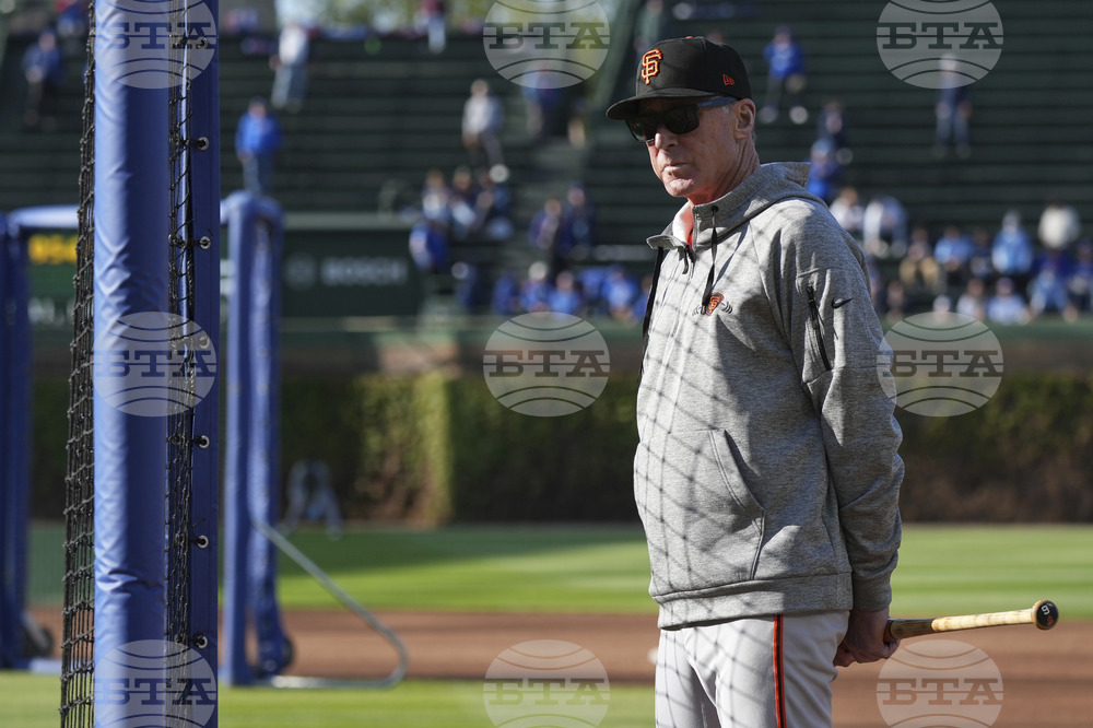 Giants Cubs Baseball