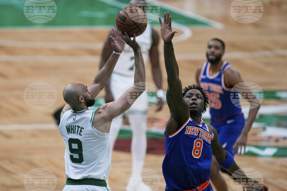 Knicks Celtics Basketball