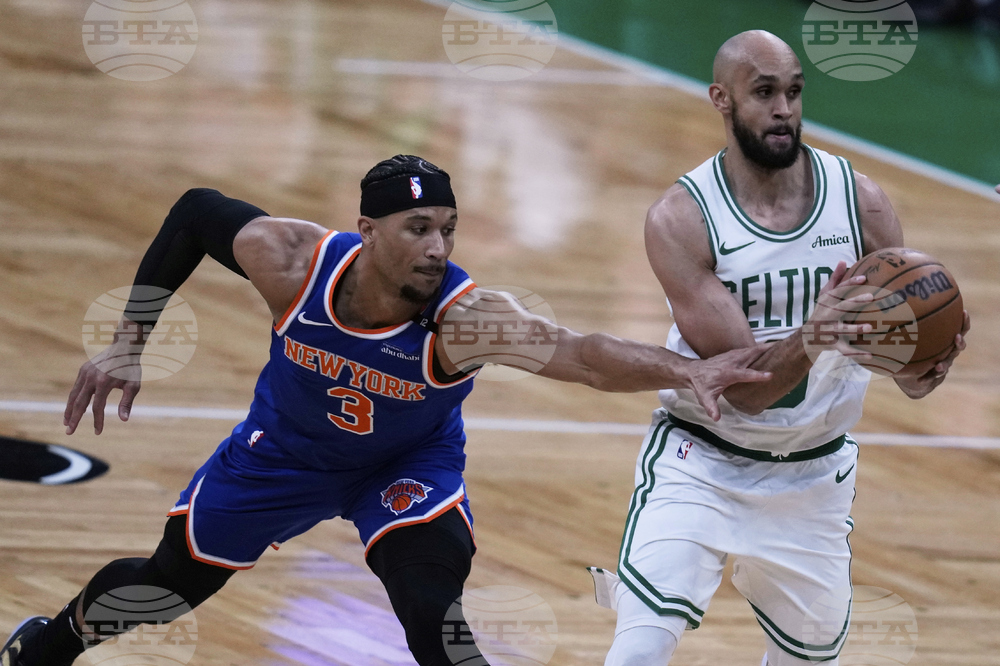 Knicks Celtics Basketball