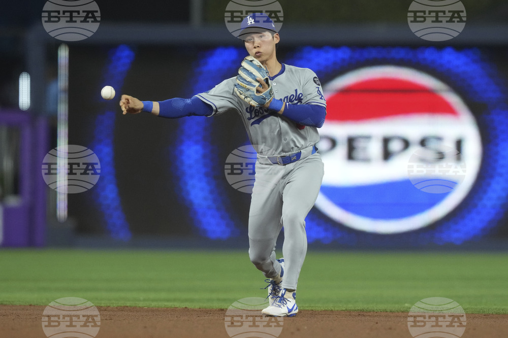 Dodgers Marlins Baseball