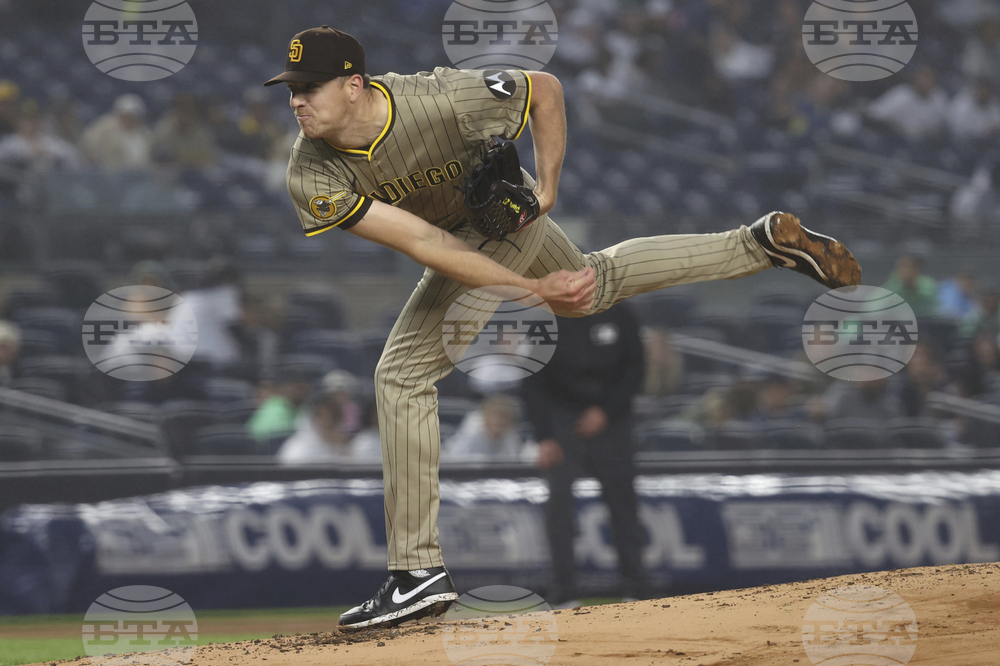 Padres Yankees Baseball