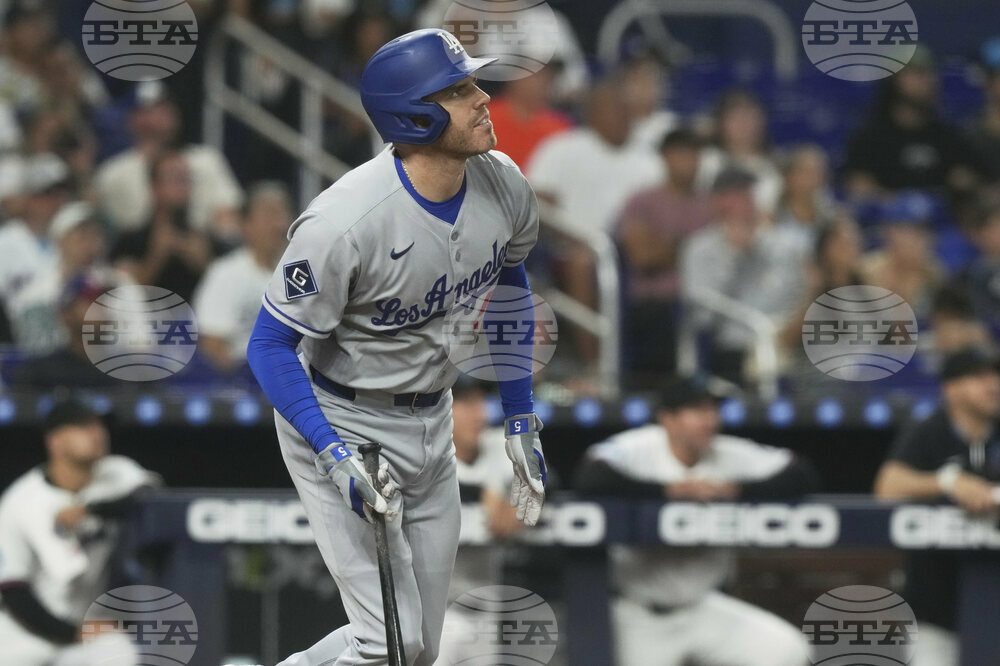 Dodgers Marlins Baseball