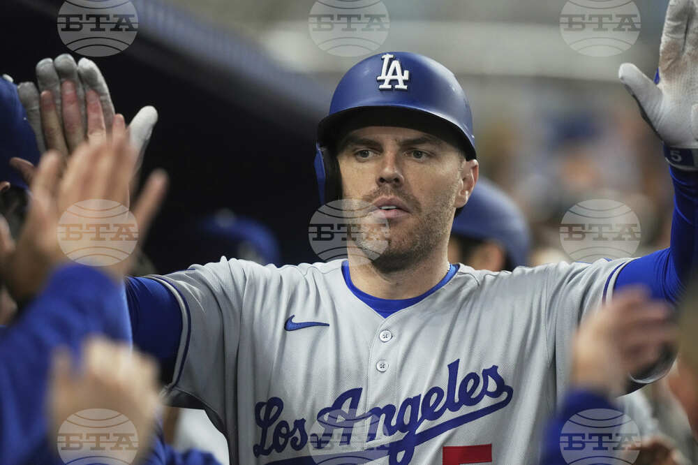 Dodgers Marlins Baseball