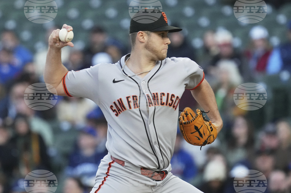 Giants Cubs Baseball