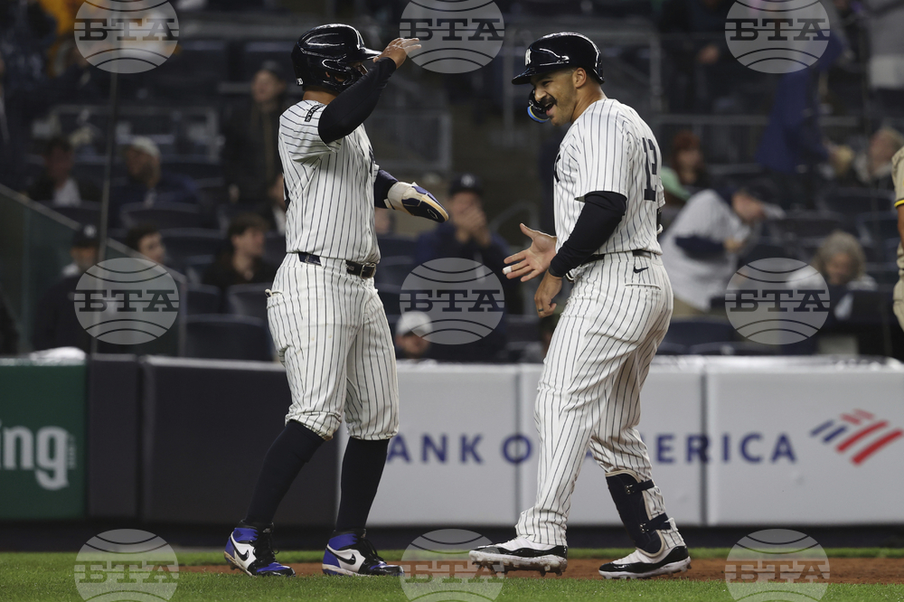 Padres Yankees Baseball