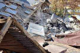 Турция - Газиантеп - земетресение - разрушения